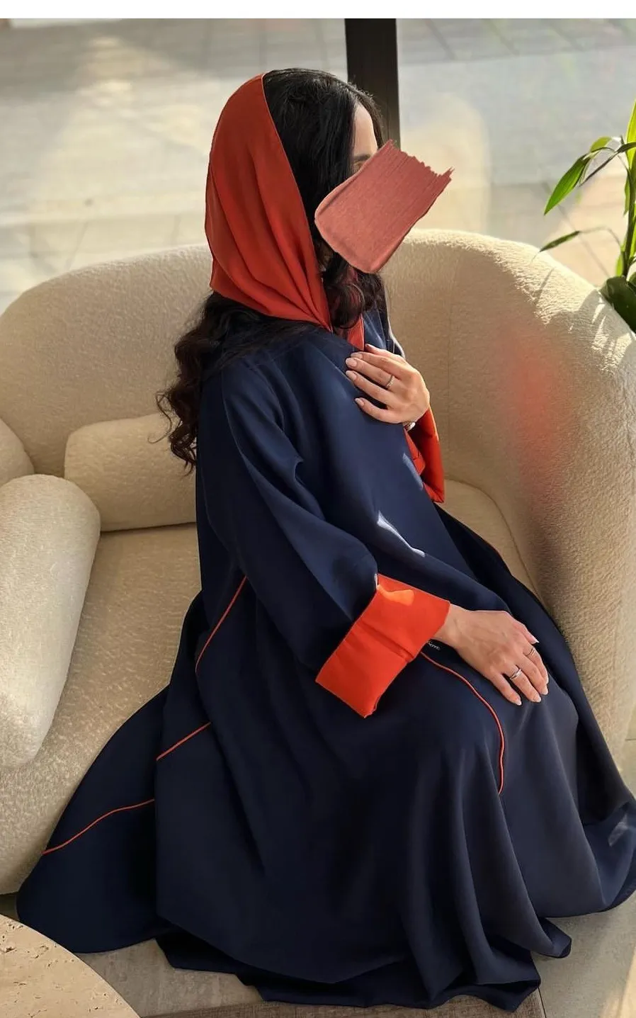 Stylish Abaya By Violet tafta